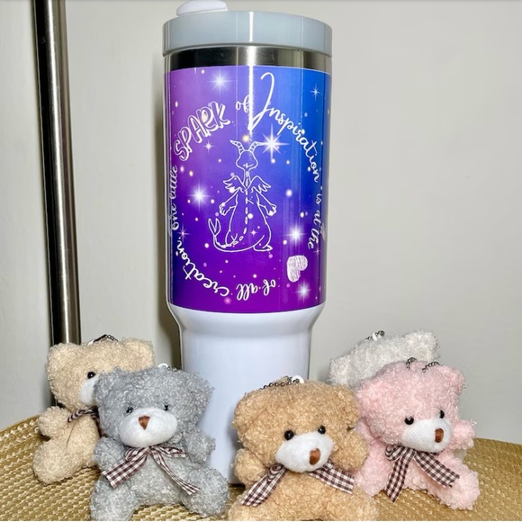 Hand Crafted Other - 40 oz Tumbler Disney Figment the dragon of Your Imagination 40oz Water bottle/Mu